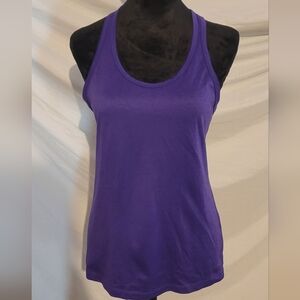 Nike Dri-Fit Women's Purple Racerback Tank Top, Medium